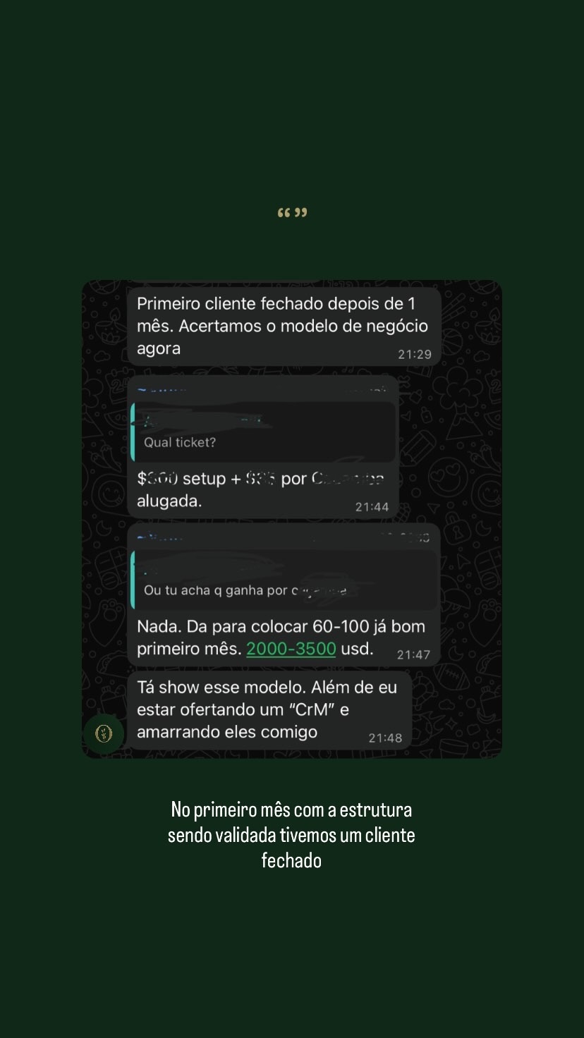 Resultado real - comissões
